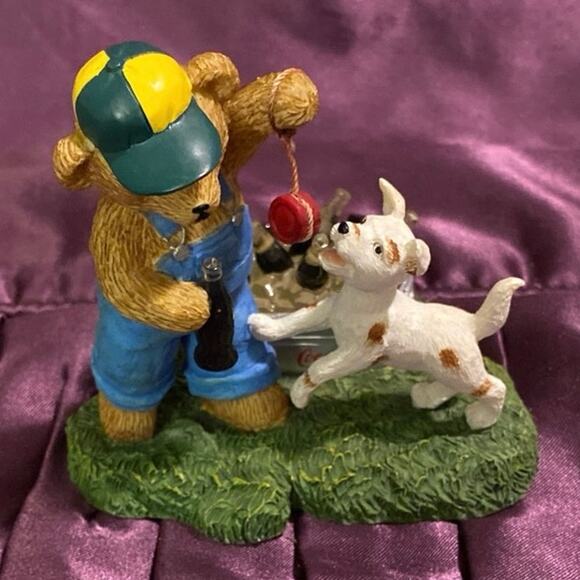 Cheerful Life of Coke Coca-Cola Memories to Cherish Bear Dog YoYo Coca Cola Ice - Picture 4 of 10